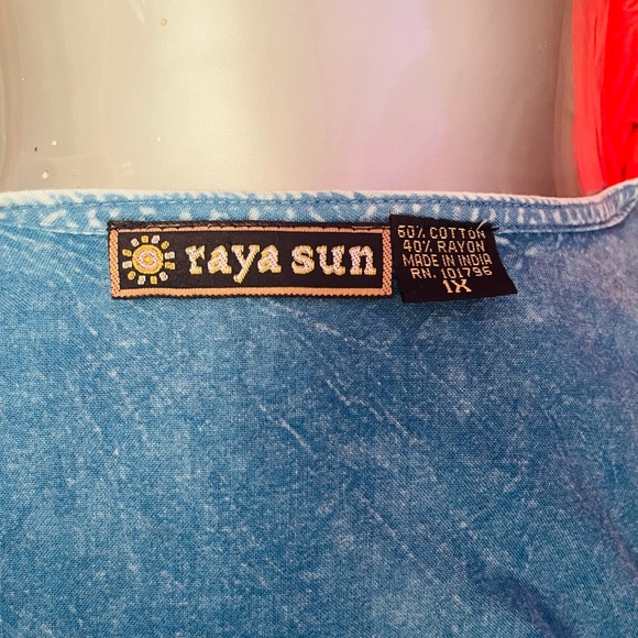 Vintage Jean Embroidery Dress - Picture 5 of 5